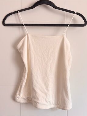 3/$25 White Spaghetti Strap Cami Tank Top